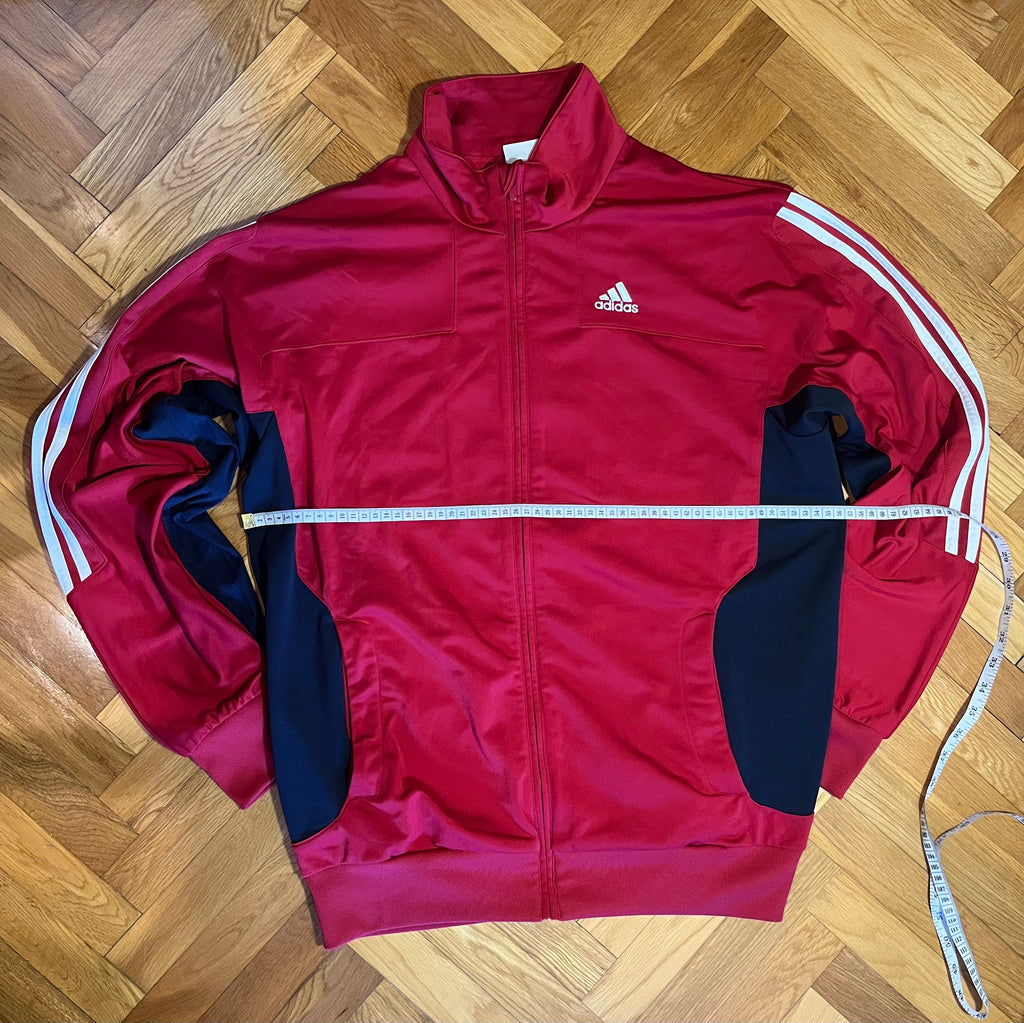 Track Jacket Adidas Roja – Talla L