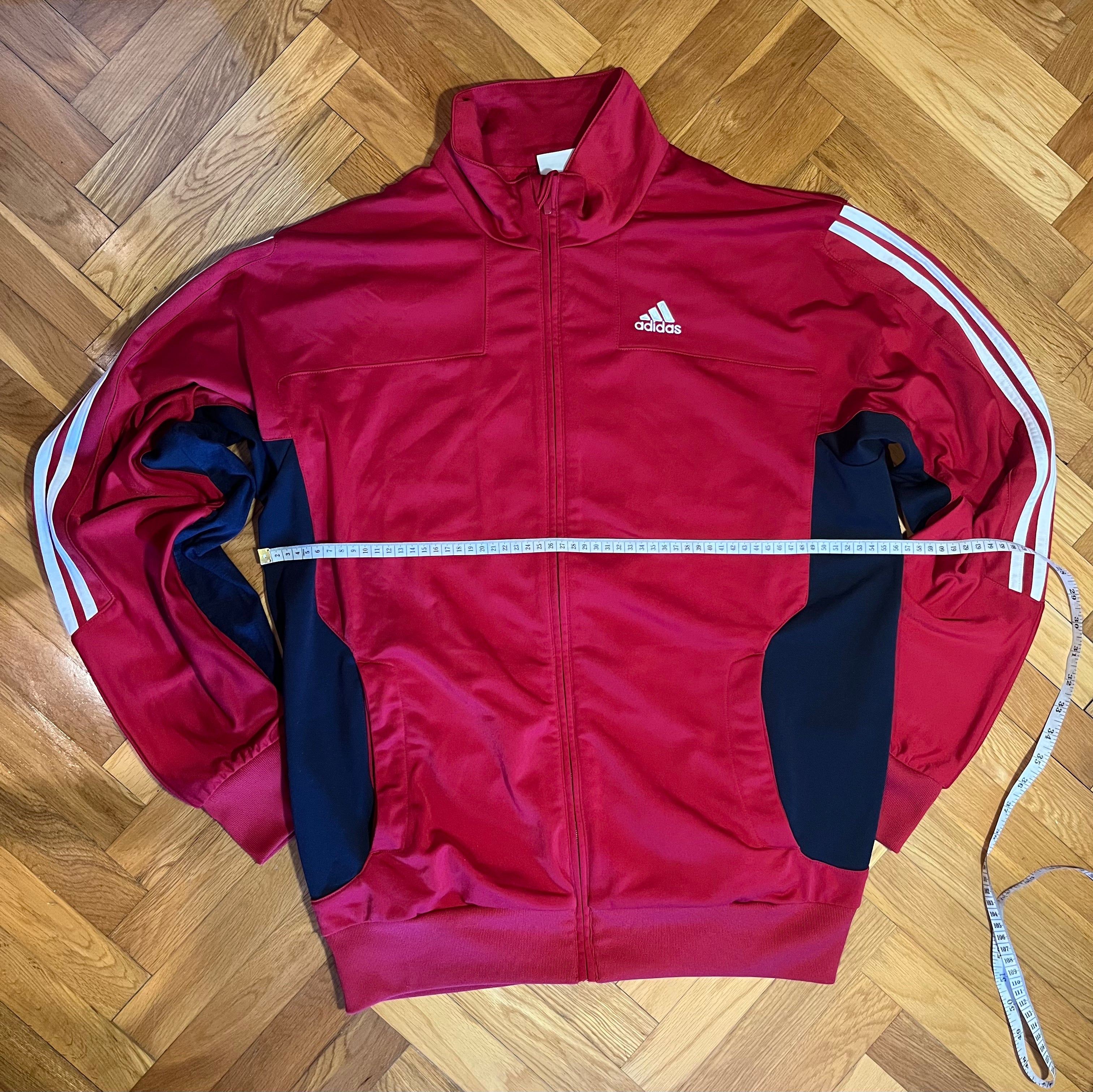 Track Jacket Adidas Roja – Talla L