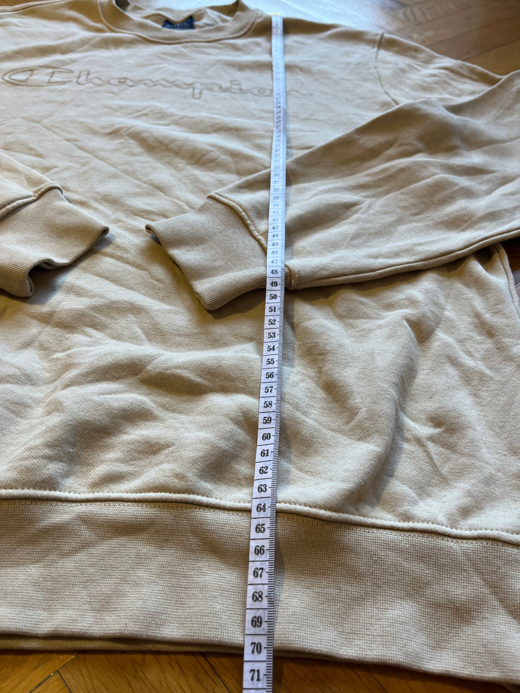 Sudadera Champion Beige – Talla L